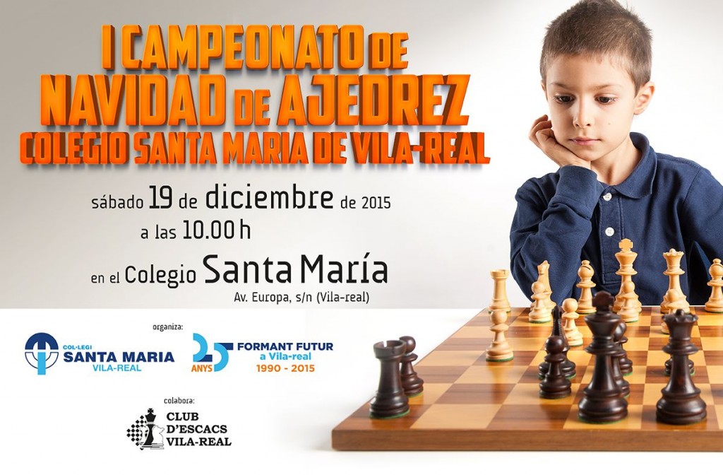 I Campeonato de Navidad de Ajedrez , Colegio Santa Maria de Vila-real