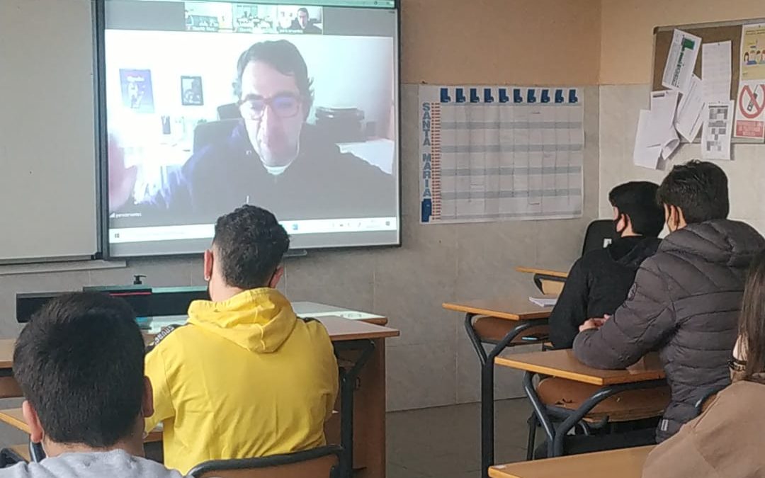 VISITA DE L’ESCRIPTOR PERE CERVANTES