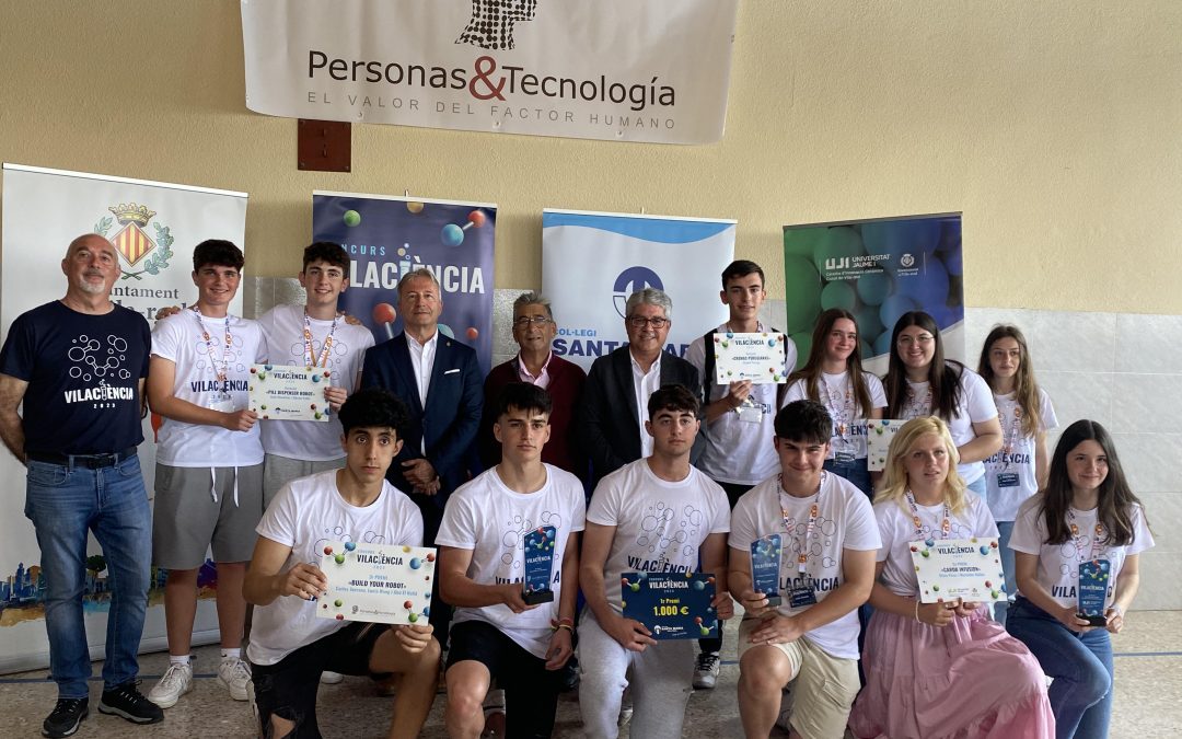 LA PRIMERA EDICIÓN DEL VILACIÈNCIA PREMIA PROYECTOS SOBRE MEDIO AMBIENTE, CIENCIAS DE LA SALUD Y ROBÓTICA